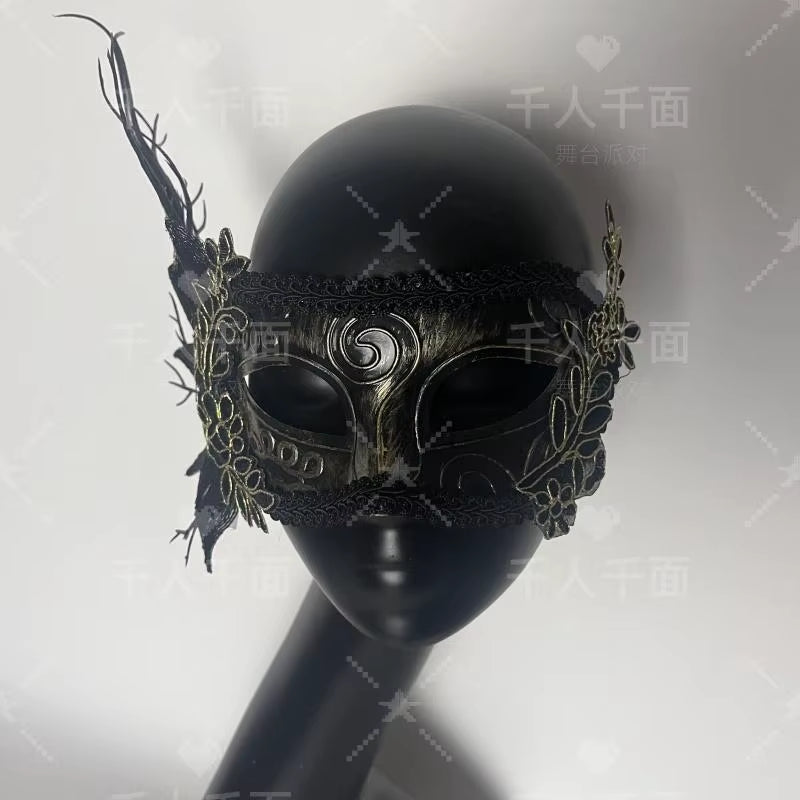 Stage Masked Singer Adult Half Face Sex High Value Party Fashion Mask