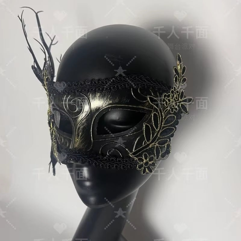 Stage Masked Singer Adult Half Face Sex High Value Party Fashion Mask