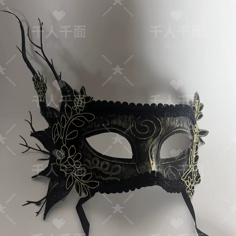 Stage Masked Singer Adult Half Face Sex High Value Party Fashion Mask