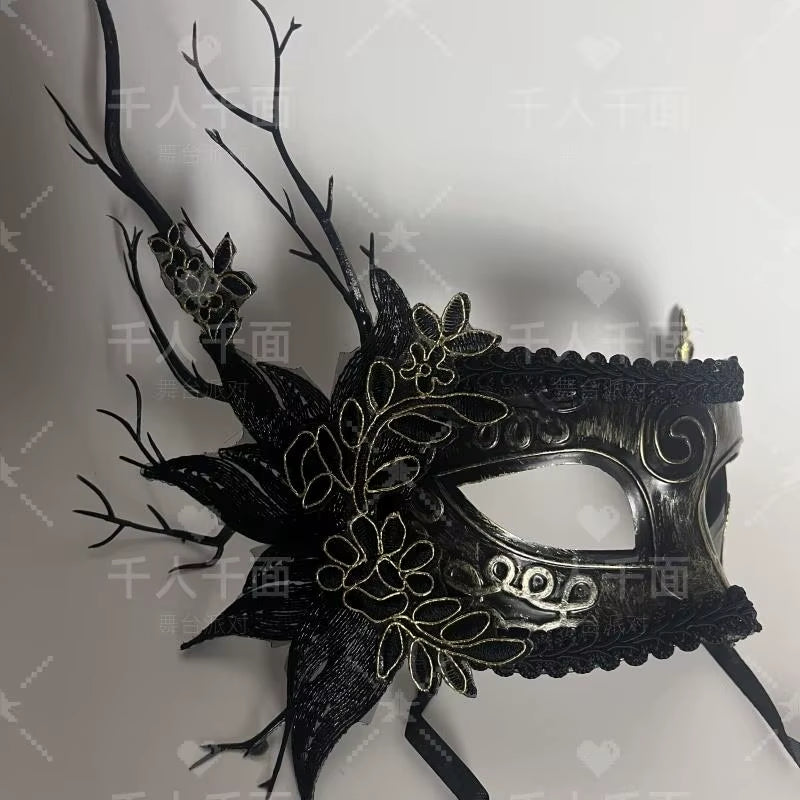 Stage Masked Singer Adult Half Face Sex High Value Party Fashion Mask