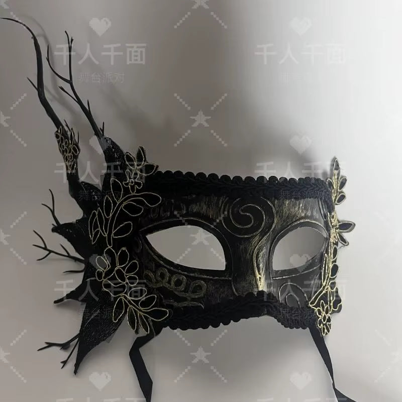 Stage Masked Singer Adult Half Face Sex High Value Party Fashion Mask