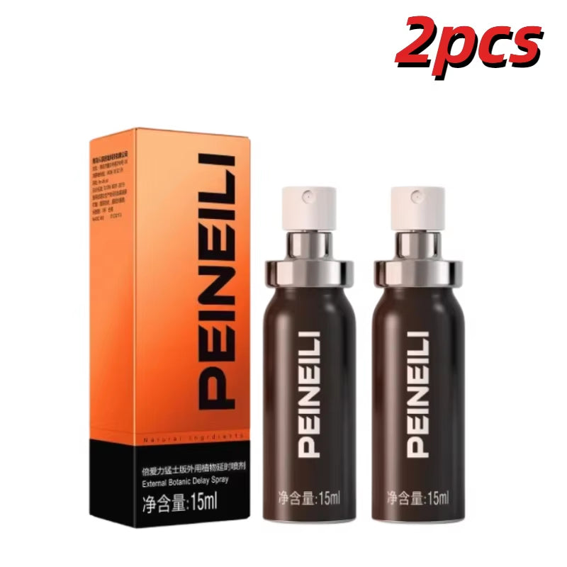 1/2/3Pcs PEINEILI Sex Spray for Men Delay Ejaculation Sex Delay Spray for Male External Use anti Premature Ejaculation